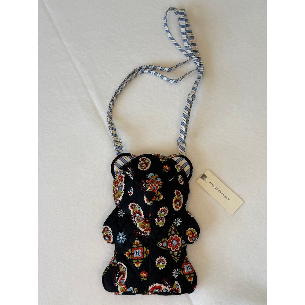Vera Bradley x Anthropologie Classic Bear Crossbody Bag - Picture 3 of 5